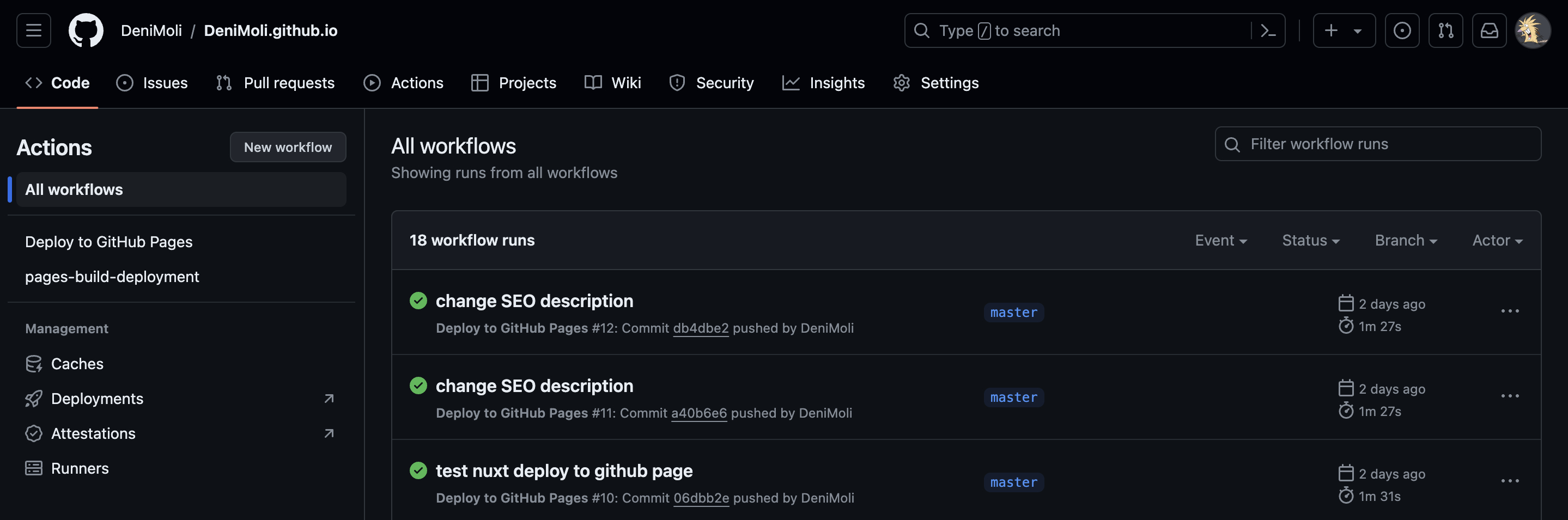 github-actions